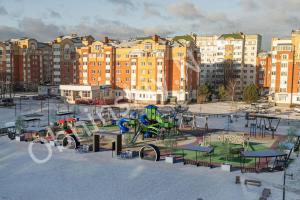 Благоустройство детской площадки рядом с ТРК "Триумф Плаза"