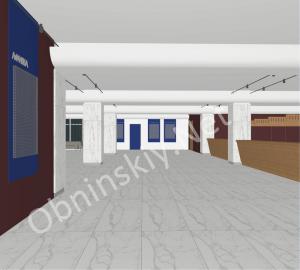 Фойе - проект ремонта ГДК