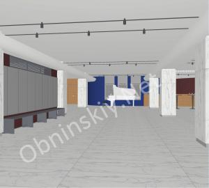 Фойе - проект ремонта ГДК