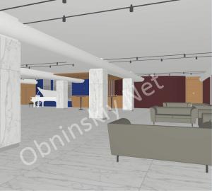 Фойе - проект ремонта ГДК