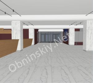 Фойе - проект ремонта ГДК