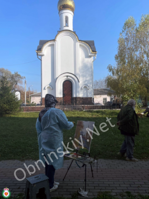 Осенний Боровск вдохновляет