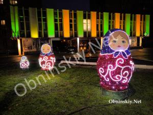 Новогодние матрёшки в Обнинске