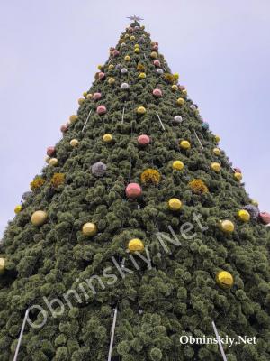 Новогодняя ёлка в Обнинске. 7 декабря 2025 года.