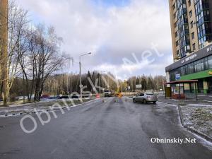 Калужскую улицу перекрыли