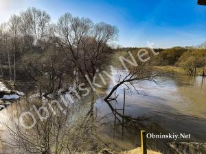 В Обнинске началось подтопление СНТ
