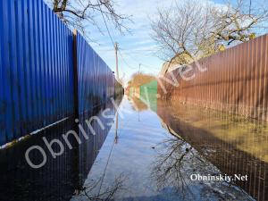 Половодье в Обнинске