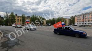 Видео с автопробега в Обнинске в честь Дня Победы 9 мая