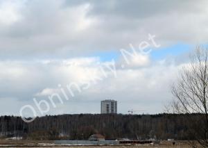 Вид на г. Обнинск с плотины