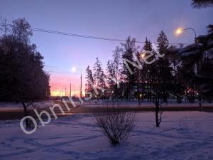 Закат, декабрь 2021. Обнинск