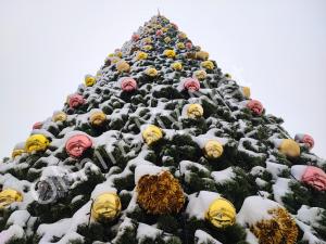 Новогодние украшения в Обнинске