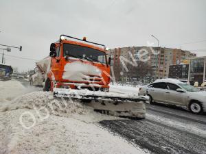 Уборка снега в Обнинске