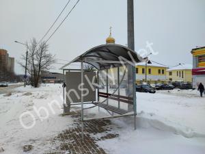 Новая остановка на ул. Калужская. Фото автора 2023г.