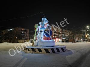 Надувной Дед Мороз в Жукове