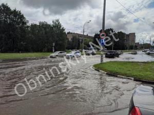 Последствия сегодняшнего дождя