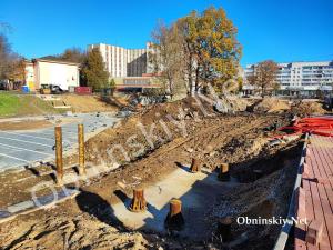 Благоустройство в Репинском овраге в Обнинске