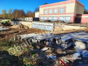 Благоустройство в Репинском овраге в Обнинске