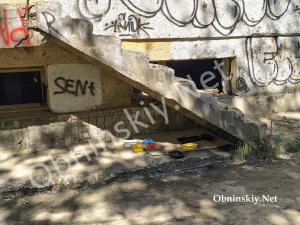 Заброшенная молочная кухня в Обнинске. Фото: май 2025 года