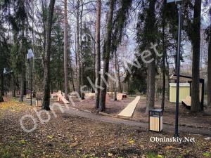 Обновлённая площадка для выгула собак в Городском парке