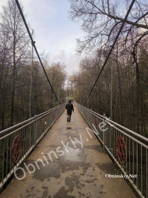 Репинский мост в Обнинске после ремонта