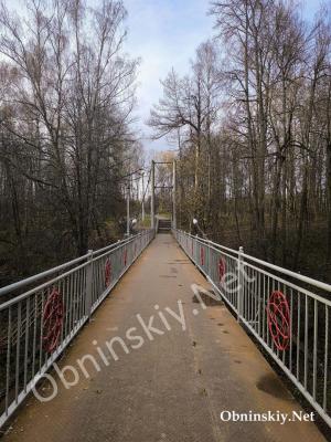 Репинский мост в Обнинске после ремонта