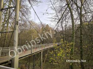 Репинский мост в Обнинске после ремонта