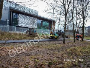 Новый участок пешеходной дороги в сторону ИАТЭ. 25.11.2025г