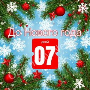 До Нового года осталось 7 дней!