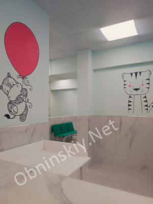 Детская поликлиника в Обнинске после ремонта