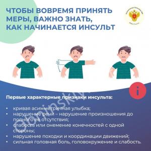 Как распознать признаки инсульта