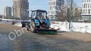 С улиц города начали убирать смёт