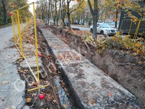 Было. Реконструкция теплосетей на Маркса в Обнинске