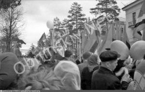 pastvu.com Первомайская демонстрация 1961-1964 гг. Обнинск