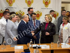 Прошло открытие модульного приемного отделения в КБ№8 в Обнинске