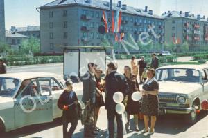 такси ретро фото Обнинск СССР 