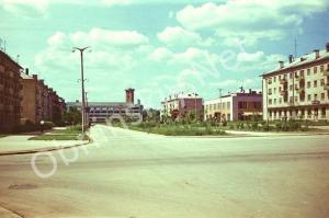 автовокзал юбилейная стройка ретро фото Обнинск СССР 