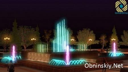 Реконструкция фонтанного комплекса в Обнинске