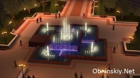Реконструкция фонтанного комплекса в Обнинске