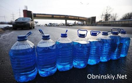 Обнинские полицейские изъяли более 1500 литров незамерзающей жидкости с признаками контрафактности