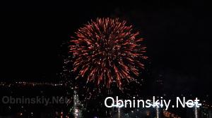 Праздничный салют на день города Обнинск 2022