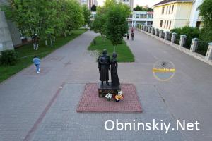 Памятник Петру и Февронии город Обнинск