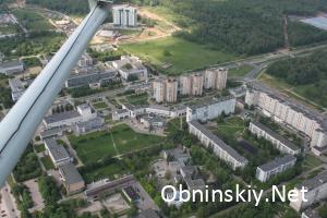 Обнинск, вид с метеомачты, 2012 год