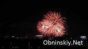Салют в Обнинске 2019 на День города