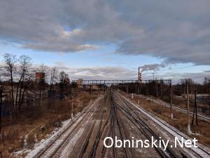 Железная дорога, Обнинск 2020