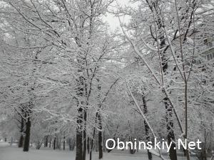 Зимний город Обнинск