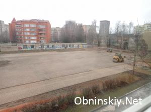Реконструкция стадиона возле 12 и 13 школ