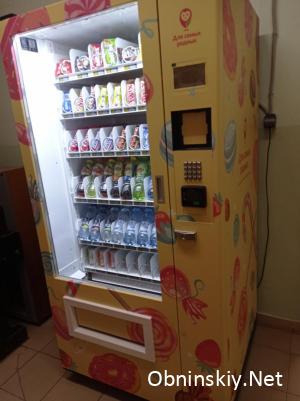 Новые автоматы с едой в школах Обнинска