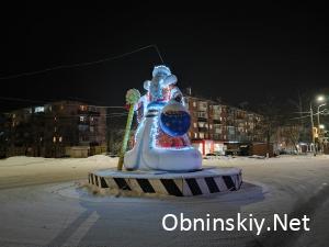 Надувной Дед Мороз в Жукове