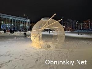 Одноразовые новогодние украшения в Обнинске