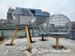 "Атомная" детская площадка в Обнинске